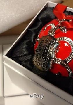 12 Authentic 2017 Pandora Jewelry Red Christmas Spectacular Rockettes Ornaments