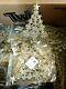 147 Clover Ornaments Silver Gold Glitter Christmas Ornament Tree New