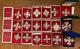 18 Reed & Barton Sterling Silver Christmas Cross Ornaments 1980 -1996 and 2000