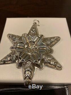 1970 GORHAM STERLING SILVER 1st EDITION CHRISTMAS ORNAMENT SNOWFLAKE