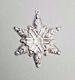 1970 Gorham Snowflake Christmas Ornament Sterling Silver- First in Series