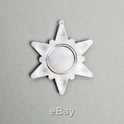 1970 Gorham Snowflake Christmas Ornament Sterling Silver- First in Series