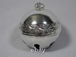 1971 Wallace Silverplate Sleigh Bell Ornament