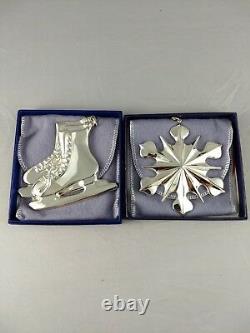1972-1998 American Heritage Sterling Christmas Ornament Collection Complete RARE