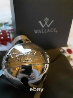 1972 Wallace Silver Plate Bell Ornament