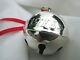1973 Wallace Silversmith 3rd Annual Silver Plate Sleigh Bell Ornament