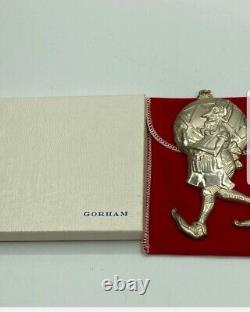 1977 Gorham sterling Silver Christmas Ornament Elf Extremely rare