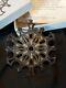 1978 Mma Sterling Silver Snowflake Christmas Ornament