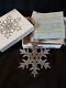 1981 Mma Sterling silver Christmas Ornament Snowflake