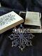 1982 Mma Sterling Silver Snowflake Christmas Ornament