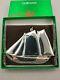 1984 Gorham Schooner Sterling Silver Christmas Ornament RARE! New withbox and bag