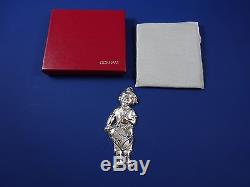 1984 Gorham Sterling Silver Christmas Ornament Drummer Boy with Box