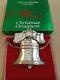 1988 Sterling Silver Gorham American Heritage Liberty Bell Ornament Box Pouch A