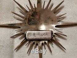 1990 Buccellati Sterling Silver Christmas Ornament Xenith Star #165 of 750 3.5