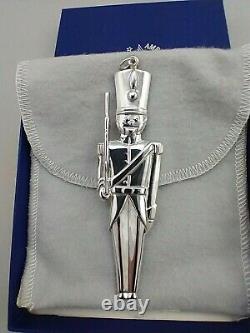1991 American Heritage Sterling Toy Soldier Christmas Ornament New, Mint, Box
