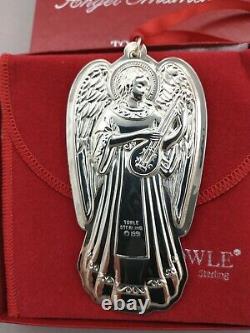 1991 Towle Sterling Silver Angel Christmas Ornament First In Series New Mint
