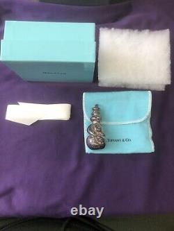 1992 Tiffany & Co Sterling Silver 925 Christmas Ornament SNOWMAN