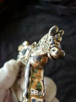 1992 Tiffany sterling Silver Christmas Ornament Rocking Horse extremely rare