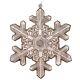 1994 Gorham Sterling Silver Snowflake Christmas Ornament 25Th Anniversary 925