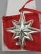 1994 Lunt Star Sterling Silver Christmas Ornament New, Unused, withBox and Bag