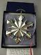 1998 American Heritage Sterling Silver Snowflake Christmas Ornament New Mint
