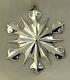 1998 American Heritage Sterling Snowflake Ornament Tiffany Design Last One