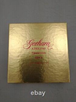 1999 Gorham Sterling Christmas Snowflake Ornament New, MINT, Unused, withbox & bag