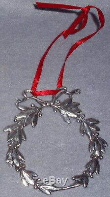2000 Gorham Sterling Silver 31st Christmas Snowflake Ornament Pendant Medallion