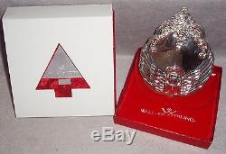 2001 Wallace FIRST Annual Grand Baroque Angel Sterling Silver Christmas Ornament