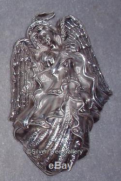 2003 Reed Barton Sterling Silver Annual Angel Sophia Christmas Ornament Pendant
