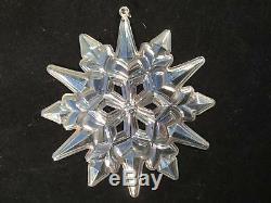 2004 Gorham Sterling Silver Annual Snowflake Ornament, Box & Pouch SHIPS FREE