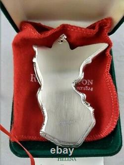 2004 Reed Barton Angel Sterling Silver Christmas Ornament New, Mint, withbox, bag
