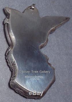 2004 Reed Barton Sterling Silver 2nd Annual Angel Helena Xmas Ornament Pendant