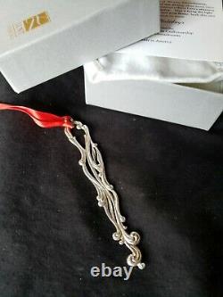 2005 Lunt sterling Silver Christmas Ornament Icicle Extremely Rare