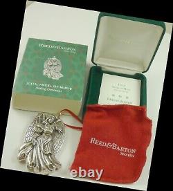 2006 4th Edition Sterling Silver Ornament Reed & Barton Julia Angel of Music