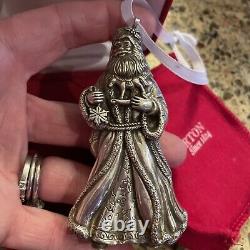 2008 Reed & Barton Sterling Silver Christmas ornament Father Frost Santa