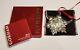 2010 Gorham Sterling Silver Collectible Snowflake Christmas Ornament