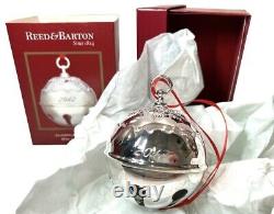 2012 Holly Bell by Reed & Barton Silver Plated Christmas Ornament NEW & UNUSED