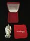2012 Reed & Barton Sterling Silver Christmas Lydia Angel Bells Ornament & Pouch
