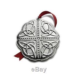 2012 Towle 13th Annual Celtic Sterling Silver Xmas Ornament Pendant Medallion