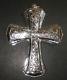 2012 Towle Silver Cross Sterling Christmas Ornament 20th Edition