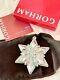 2013 Gorham Sterling Silver Snowflake Christmas Ornament Box & Bag
