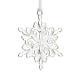 2013 Lunt 25th Annual Sterling Silver Snowflake Christmas Ornament Reed Barton