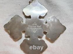 2013 Reed & Barton Sterling Christmas Cross Ornament 43rd Edition