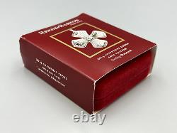 2014 Reed & Barton STERLING SILVER CROSS Christmas Ornament 44th Annual Box