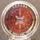 2015 Canada Christmas Ornament $25 Pure Silver Ultra-High Relief Coloured Coin
