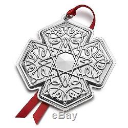2015 Towle 16th Annual Celtic Sterling Silver Xmas Ornament Pendant Medallion