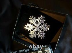 2017 Mma Sterling Silver Snowflake Christmas Ornament PLEASE READ