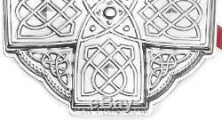 2018 Towle 19th Annual Celtic Sterling Silver Xmas Ornament Pendant Medallion