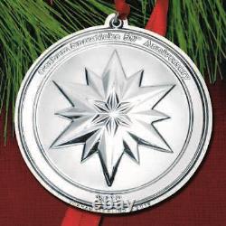 2019 Gorham Snowflake 50th Anniversary Sterling Ornament Set NEW Authorized
